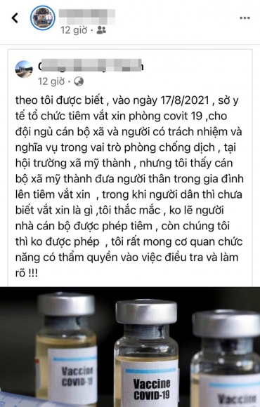 1 Lam Ro Thong Tin Lanh Dao Xa Uu Tien Tiem Vac Xin Covid 19 Cho Nguoi Than
