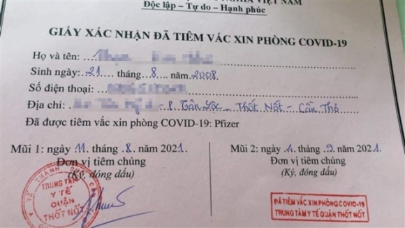 1 Chua Cho Phep Nguoi Duoi 18 Tuoi O Can Tho Van Duoc Tiem Vaccine Phong Covid 19