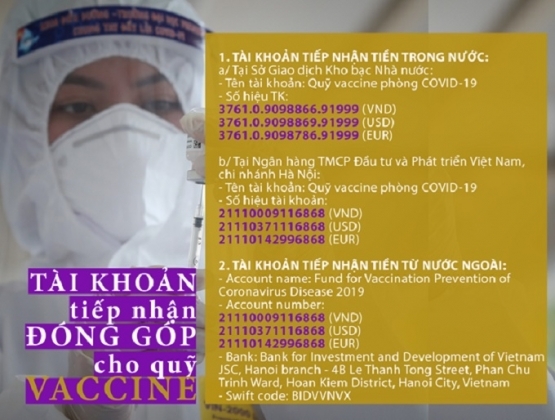 2 Quy Vaccine Phong Covid 19 Da Nhan Duoc 8665 Ty Dong