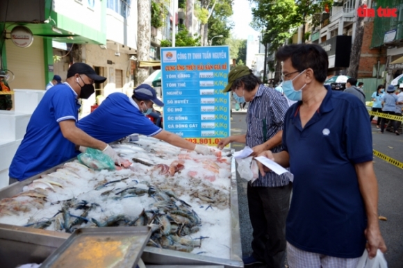 7 Cho Luu Dong Dau Tien Ap Dung The Xanh Covid 19 O Thanh Pho Ho Chi Minh