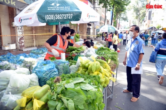 9 Cho Luu Dong Dau Tien Ap Dung The Xanh Covid 19 O Thanh Pho Ho Chi Minh