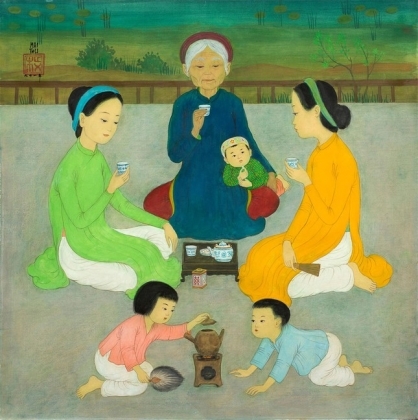 2 3 Buc Tranh Viet Duoc Ban Voi Gia Hon 35 Ty Dong O Phap