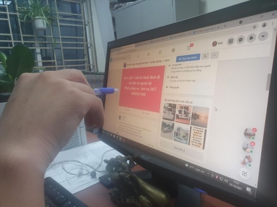 1 No Ro Tren Mang Dich Vu Dua Nguoi Tu Ha Noi Ve Que