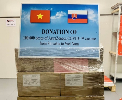 1 Slovakia Ung Ho 100000 Lieu Vaccine Astrazeneca Cho Viet Nam