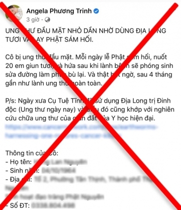 5 Bi Phat 75 Trieu Angela Phuong Trinh Van Chung Nao Tat Nay Khi Chi Cach Tri Ung Thu