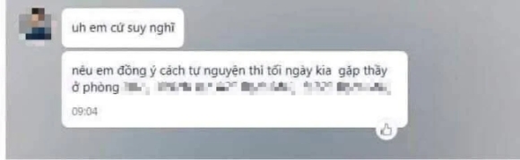 3 Xon Xao Tin Nhan Gay Soc Giang Vien Dai Hoc O Ha Noi Goi Y Tao Dieu Kien Qua Mon Cho Nu Sinh Nam Cuoi Bang Cuoc Hen Tai Khach San