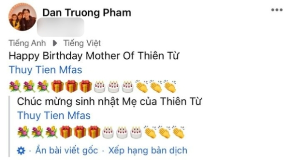2 Sao Nam Viet Het Tinh Con Nghia Van Chuc Mung Sinh Nhat Vo Cu Nhu Chua He Co Cuoc Chia Ly
