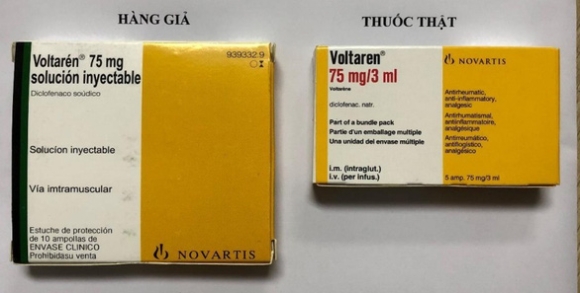 1 Bo Y Te Canh Bao Mau Thuoc Giam Dau Voltaren 75mg Nghi Ngo La Thuoc Gia