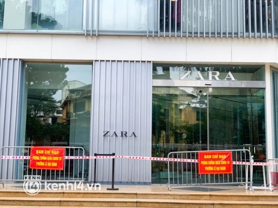 2 Ha Noi Mot Khach Hang La F0 Tam Phong Toa Cua Hang Zara Tai Vincom Ba Trieu