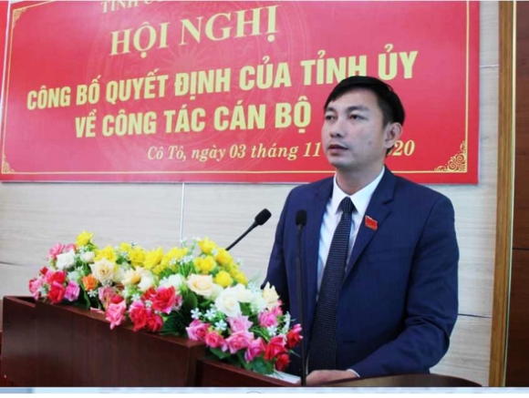 1 Quang Ninh Phan Cong 2 Can Bo Thay The Bi Thu Huyen Co To Vua Bi Dinh Chi
