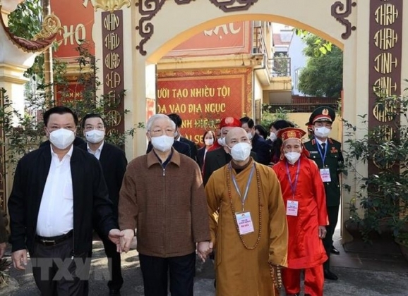 1 Tong Bi Thu Du Ngay Hoi Dai Doan Ket Toan Dan Toc Tai Ha Noi