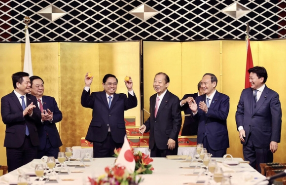 1 Thu Tuong Pham Minh Chinh Quan He Viet   Nhat Trong Giai Doan Tot Dep Nhat