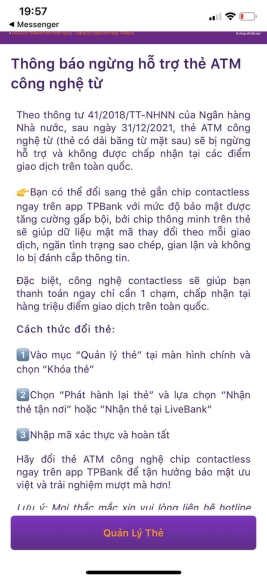 2 Sau 31122021 The Tu Atm Se Khong Su Dung Duoc Tai Tat Ca Cac Diem Giao Dich Tren Ca Nuoc Nguoi Dung Nen Chu Y