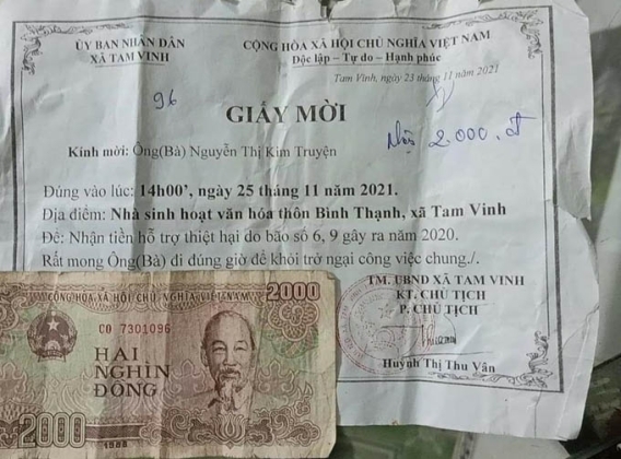 2 Ho Tro Thiet Hai Bao Chi 2000 Dong Yeu Cau Kiem Diem Tu Xa Den Huyen