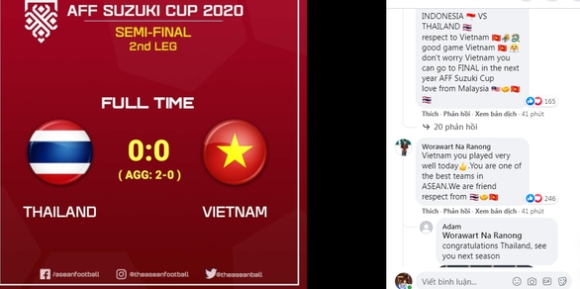 1 Co Dong Vien Chau A Chia Se Voi Doi Tuyen Viet Nam Cac Ban Da Choi Tot Hom Nay