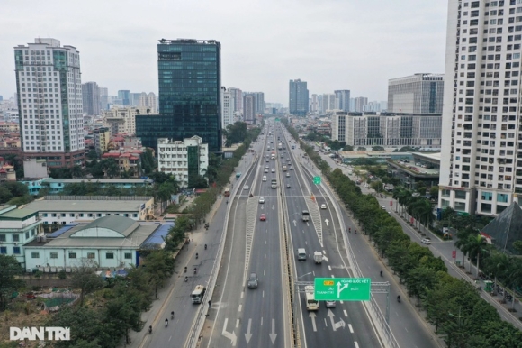 1 Chinh Thuc Thong Xe He Thong Duong Dan Len Xuong Cau Can Dai Nhat Ha Noi