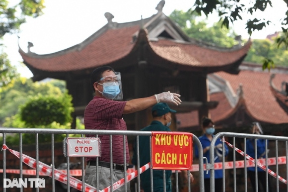 1 10 Quan Huyen Ha Noi La Vung Cam Covid 19 O Dong Da Ha Nhiet