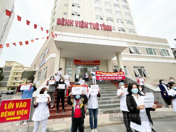 1 Ha Noi Thieu Luong No Luong Tren 40 Y Bac Si Benh Vien Tue Tinh Keu Cuu