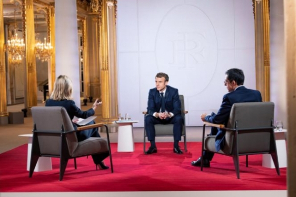 1 Bau Cu Phap Dang Cua Tong Thong Macron Ra Mat Website Tranh Cu