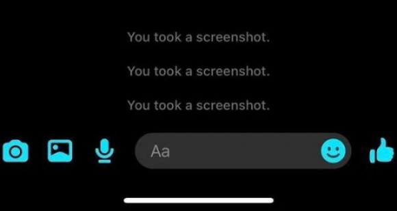5 Giai Ma Tinh Nang Thong Bao Khi Chup Man Hinh Tren Messenger