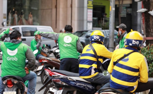 1 Dich Vu Xe Om Cong Nghe O Ha Noi Duoc Hoat Dong Tro Lai
