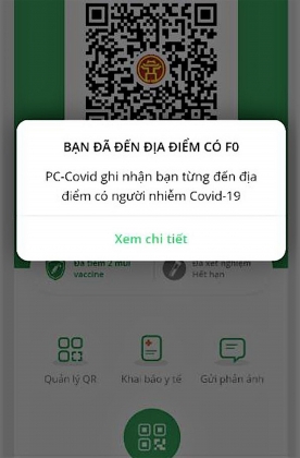 1 Ung Dung Pc Covid Them Tinh Nang Canh Bao Nguoi Dung Tiep Xuc F0