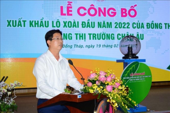 2 Dong Thap Cong Bo Xuat Khau Lo Xoai Dau Nam Sang Chau Au
