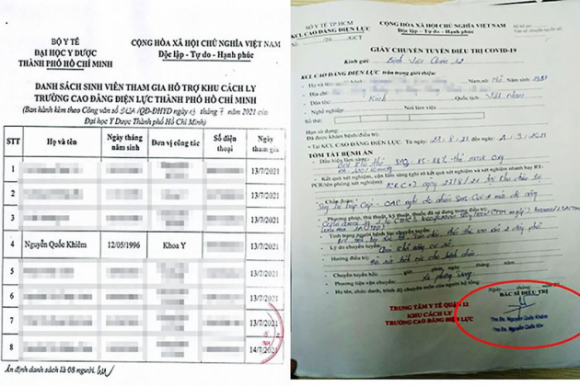 2 Dieu Tra Gia Bac Si Vao 1 Khu Dieu Tri O Tphcm Chua Cho F0