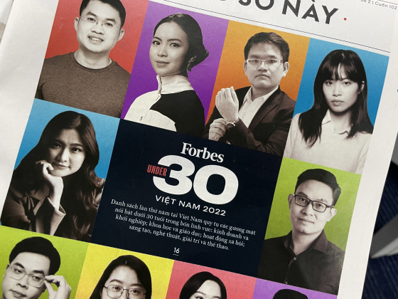 1 Forbes Viet Nam Go Ten Ngo Hoang Anh Khoi Danh Sach Under 30 Nam 2022