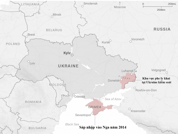 2 Nguon Con Xung Dot Nga   Ukraine Qua 6 Ban Do
