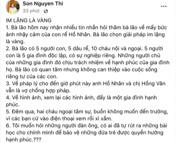 1 Me Vo Ceo Ho Nhan Len Tieng Ve Phap Ly Cho Den Gio Phut Nay Anh Ho Nhan Va Chi Hong Van Van La Vo Chong Hop Phap