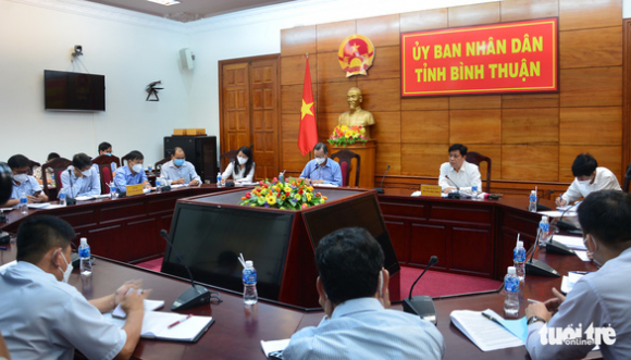 1 Hop Ban Tien Do Cao Toc Phan Thiet   Vinh Hao Cac Ben Dun Day Trach Nhiem