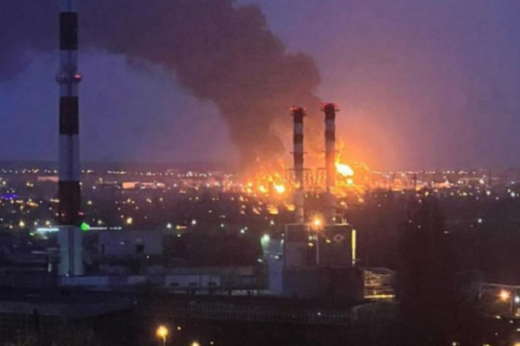 1 Chay Lon Tai Co So Dau Mo Cua Nga O Vung Belgorod