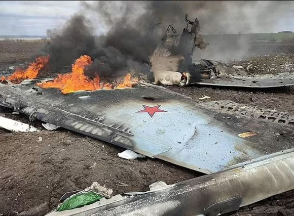 3 Ukraine Cong Bo Anh May Bay Chien Dau Su 35 Nga Bi Thieu Rui