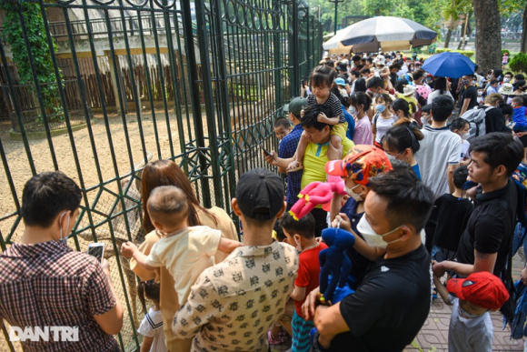 8 Cong Vien Ha Noi Dong Nguoi Kin Dac Bo Me Cong Con Met Pho