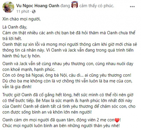 3 Hoang Oanh Xac Nhan Ly Hon He Lo Thoi Quen Kho Bo Cua Chong Tay Khien Hon Nhan Do Vo