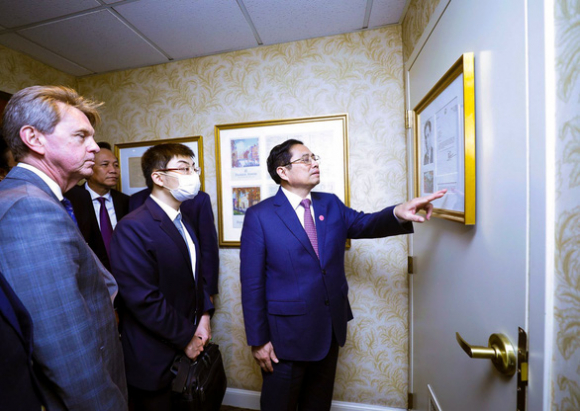 4 Thu Tuong Pham Minh Chinh Tham Noi Chu Tich Ho Chi Minh Tung Lam Viec Tai Boston