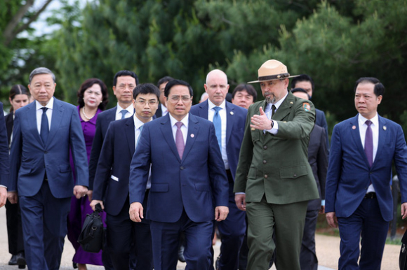 5 Thu Tuong Pham Minh Chinh Tham Noi Chu Tich Ho Chi Minh Tung Lam Viec Tai Boston