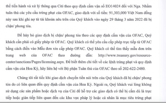 1 Chuyen Tien Trong Nuoc Nhung Bi Chan Hon 1 Thang Vi Ngan Hang Bi Cam Van