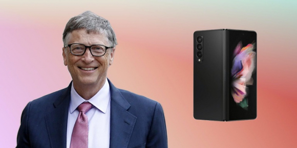 1 Tiet Lo Bat Ngo Ve Chiec Smartphone Ma Bill Gates Dang Su Dung