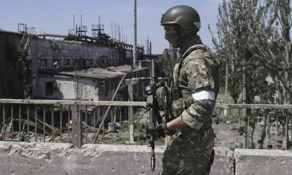 2 Anh Noi Nga Dung Phong Tuyen Rang Rong Quanh Mariupol