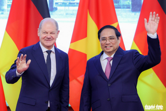 1 Thu Tuong Pham Minh Chinh Don Va Hoi Dam Voi Thu Tuong Duc Olaf Scholz