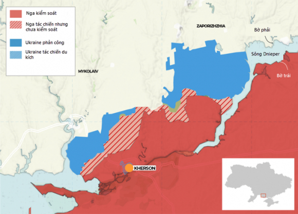 2 Thach Thuc Cua Ukraine Khi Tien Vao Khu Vuc Nga Rut Quan O Kherson