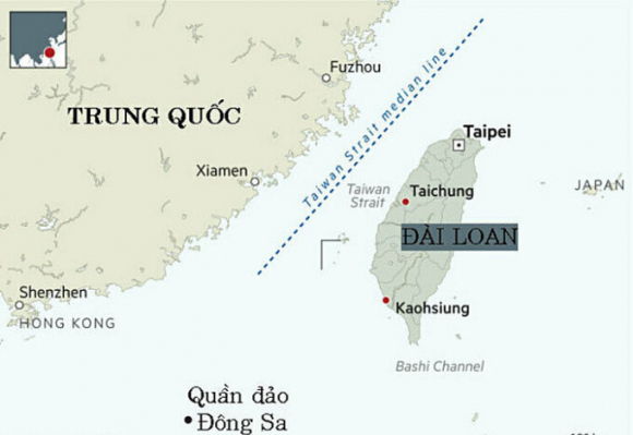 2 Chien Dau Co Trung Quoc Vuot Gioi Tuyen Eo Bien Dai Loan
