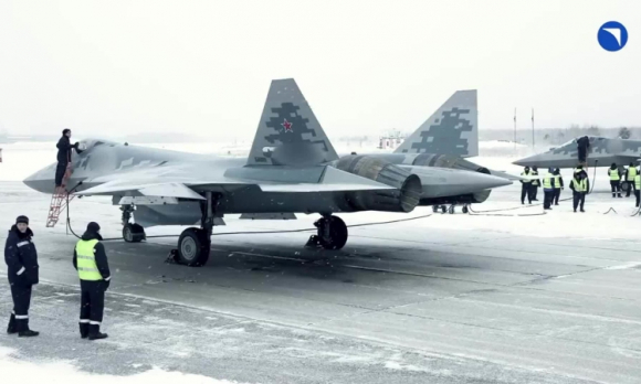 3 Anh Noi Tiem Kich Tang Hinh Su 57 Nga Tham Chien O Ukraine