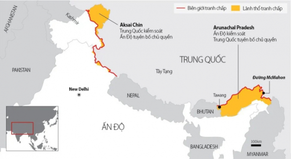2 An Do Tinh Trien Khai Ten Lua Phong Khong Toi Bien Gioi Voi Trung Quoc