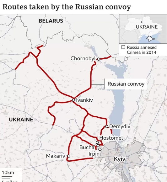 2 Cau Chuyen Doan Xe Quan Su Cua Putin Dai 56km Ngay Nay Nam Ngoai