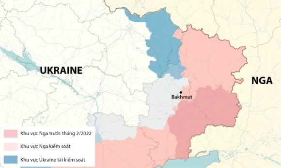 2 Trum Wagner Noi Ukraine Tang Vien Nhieu Lu Doan Co Thu Bakhmut
