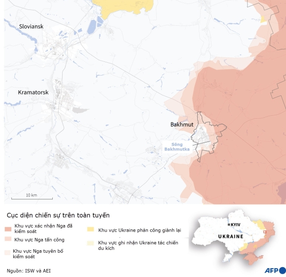 2 Biet Kich Ukraine Ngan Nga Khep Vong Vay Bakhmut