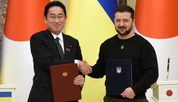1 Ukraine Va Nhat Ban Ky Tuyen Bo Ve Quan He Doi Tac Toan Cau Dac Biet
